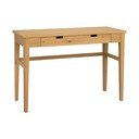 Dabīga toņa konsoles galds ar ozolkoka imitācijas galda virsmu 40x110 cm Garrison – Rowico