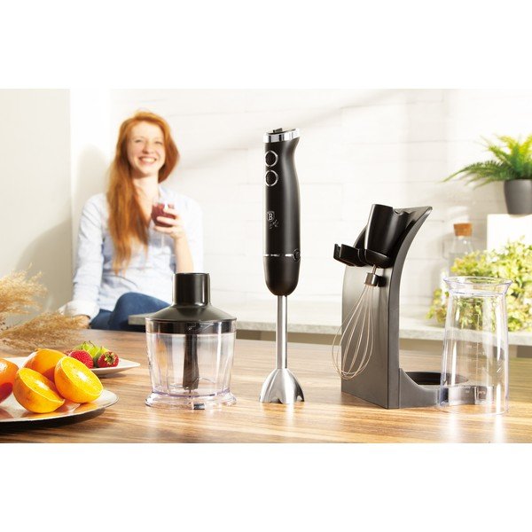 Melns blenderis Black SIlver Collection – BerlingerHaus-image-1