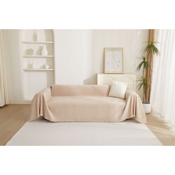 Bēšs pārvalks atpūtas krēslam 70 cm Talo – Filumi-image-2