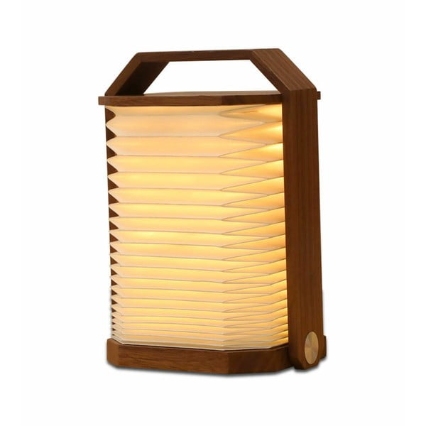 Balts/tumša dabīga toņa gaismas dekors ar USB Origami – Gingko