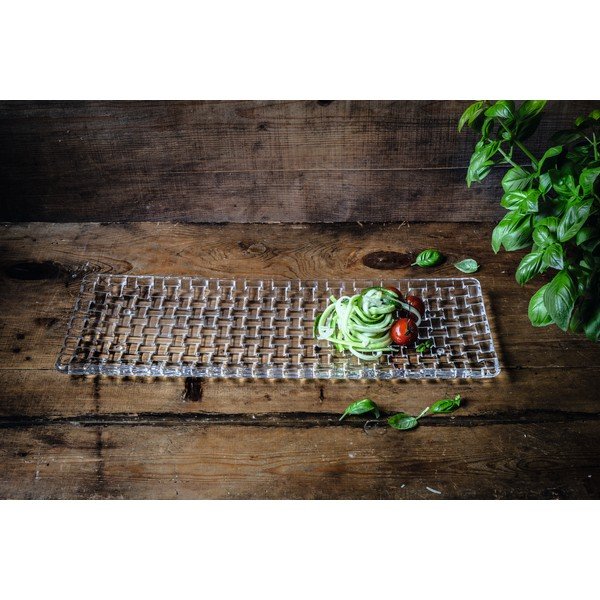 Stikla servēšanas paplāte 15x42 cm Bossa Nova – Nachtmann-image-2