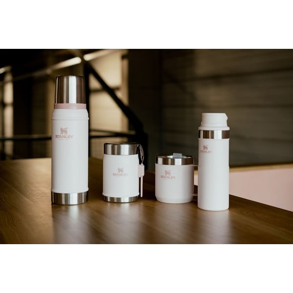 Gaiši rozā nerūsējošā tērauda termoss pārtikai Legendary Classic Rose Quartz – Stanley-image-1