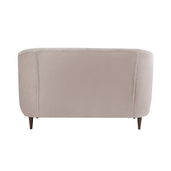 Bēšs samta dīvāns Kooko Home Glam, 125 cm-image-2