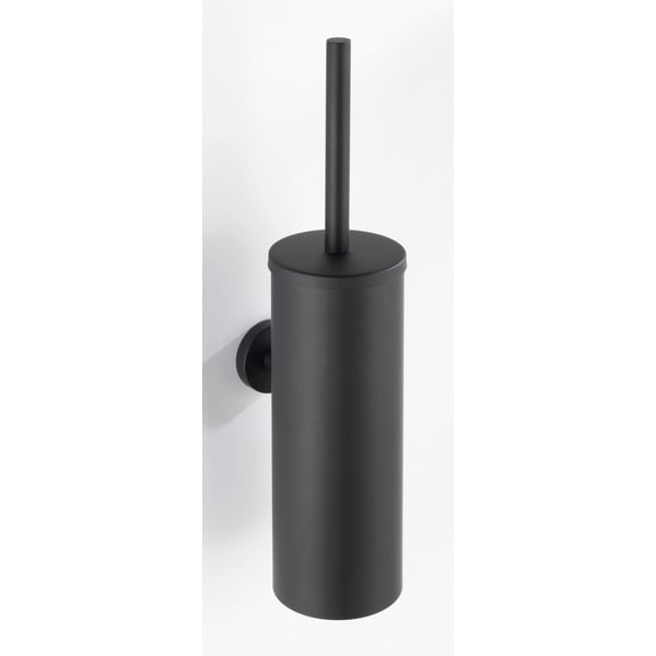 Matēti melna nerūsējošā tērauda sienas tualetes birste Bosio – Wenko-image-2
