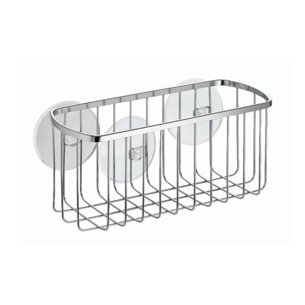 Metāla grozs ar piesūcekņiem iDesign Gia Rectangular-image-1