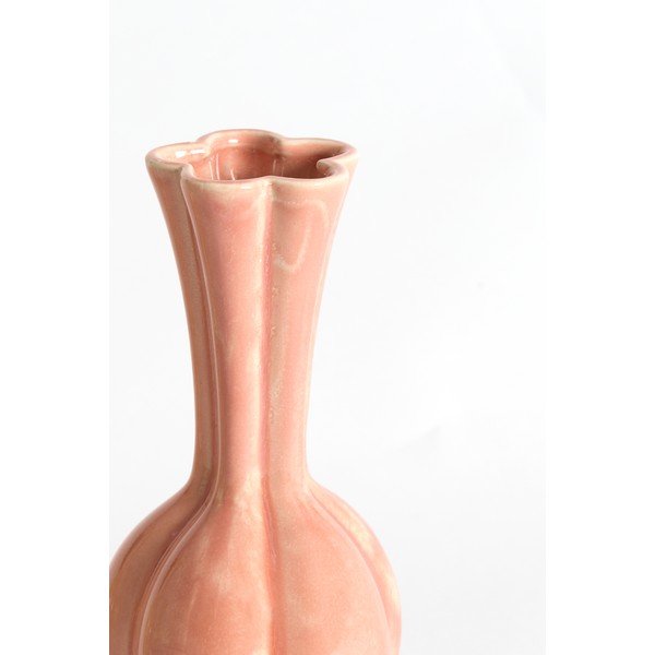 Rozā keramikas vāze (augstums 17 cm) Sydell – Light & Living-image-1