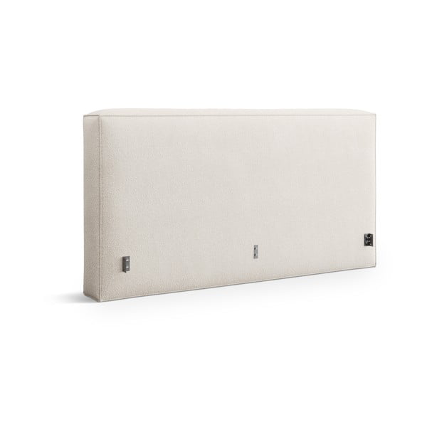 Krēmkrāsas polsterēts gultas galvgalis 189x100 cm Olivia – Micadoni 