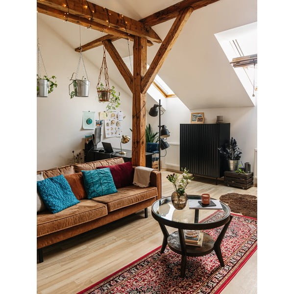 Sarkans paklājs Nouristan Skazar Isfahan, 80 x 250 cm-image-2