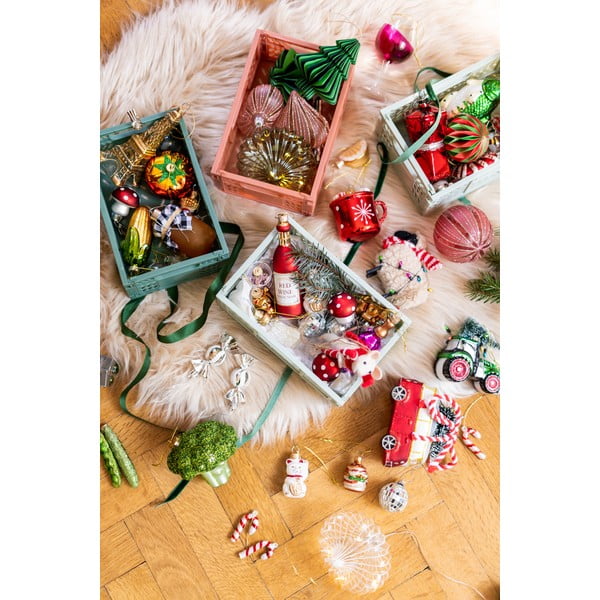 Papīra Ziemassvētku eglītes rotājums Honeycomb Tree – Sass & Belle-image-3