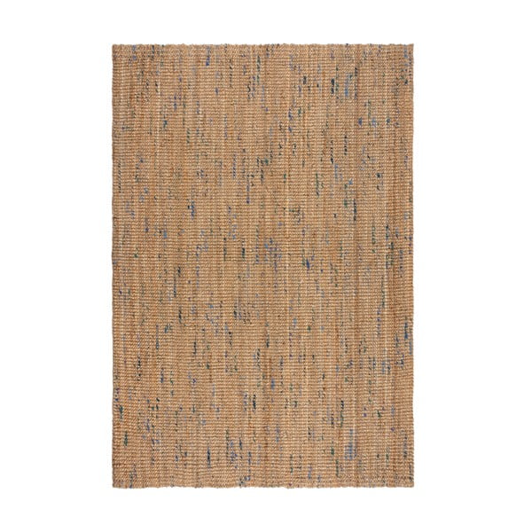 Zils/dabīga toņa ar rokām darināts džutas paklājs 160x230 cm Jute Boucle Blue – Flair Rugs