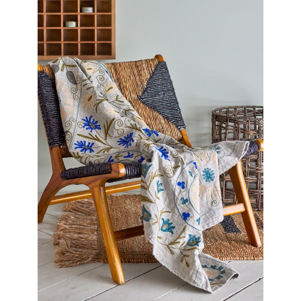 Kokvilnas pleds 130x150 cm Larisa – Bloomingville-image-1