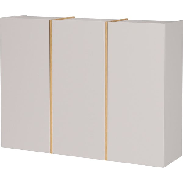 Krēmkrāsas/dabīga toņa priekšnama iekārta 168x200x37 cm Libbiano – Germania-image-2