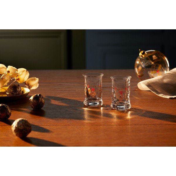 Viskija glāzes (2 gab.) 30 ml Holmegaard Christmas – Holmegaard-image-1