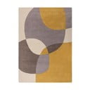 Okera dzeltens vilnas paklājs 230x160 cm Glow – Flair Rugs