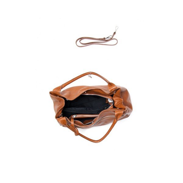 Ādas rokassoma Mangotti 1110 Cognac-image-4