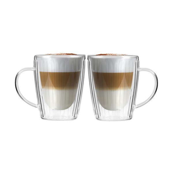 Kapučīno stikla krūzes (2 gab.) 250 ml Livio Duo – Vialli Design