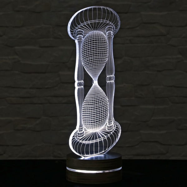 3D galda lampa Laiks-image-2