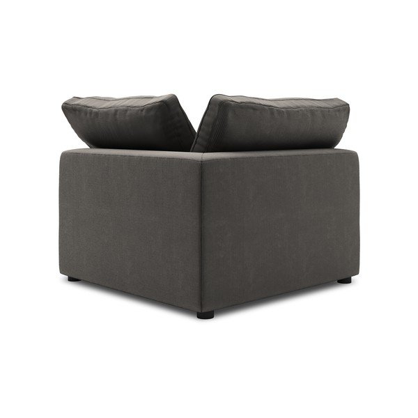 Tumši brūna modulārā dīvāna divpusējā stūra daļa Windsor & Co Sofas Galaxy-image-2