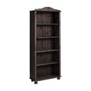 Brūns priedes masīvkoka grāmatplaukts 70x181 cm Ella – Støraa