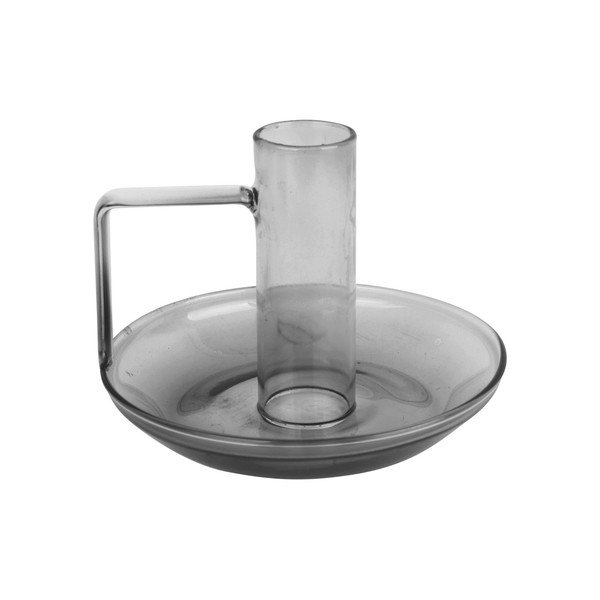 Pelēks stikla svečturis PT LIVING Mod-image-3