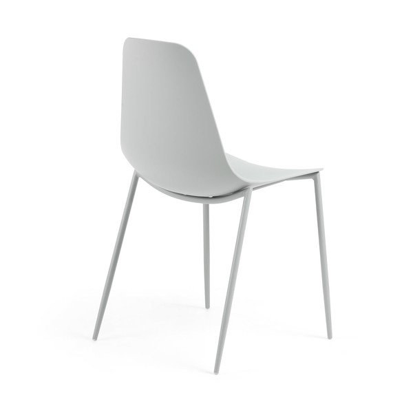 Pelēks ēdamistabas krēsls Kave Home Wassu-image-2