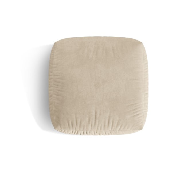 Bēšs samta modulārais kāju soliņš Martina – Micadoni -image-2