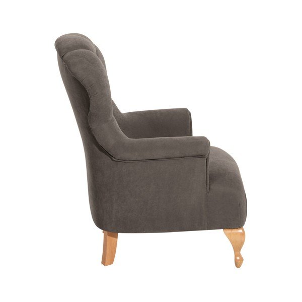 Pelēkbrūns krēsls Max Winzer Camilla Velor-image-2