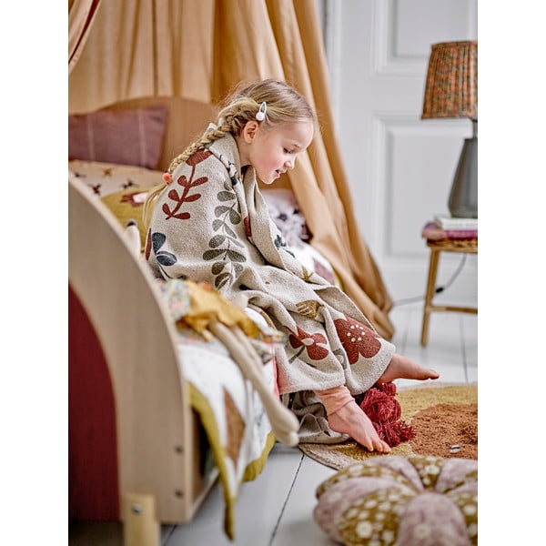 Brūns kokvilnas baldahīns Lukka – Bloomingville Mini-image-3