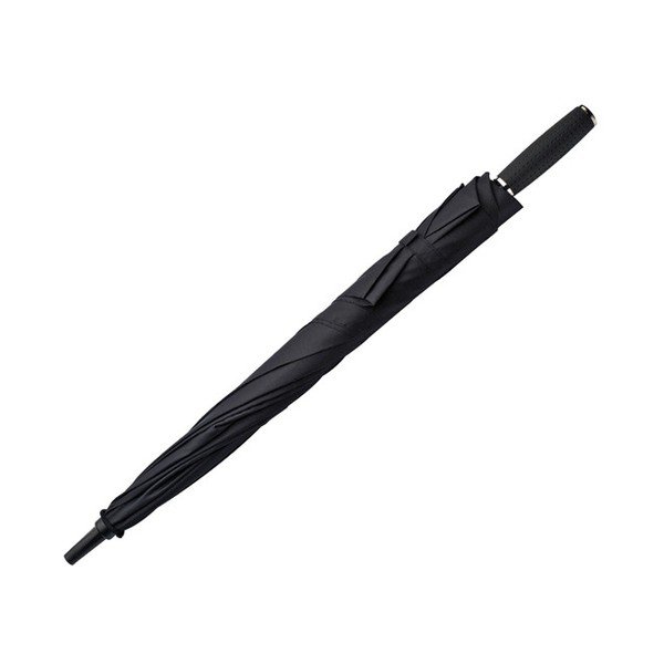 Melns golfa vējdrošs lietussargs divām personām Ambiance Falconetti, garums 150 cm-image-2