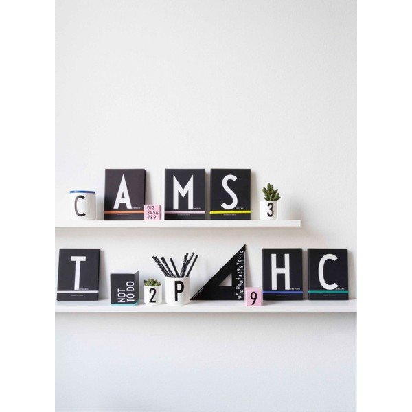 5 melnu zīmuļu komplekts Design Letters Pencils-image-1