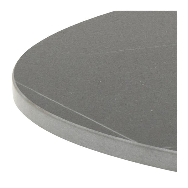 Melns apaļš žurnālgaldiņš ar keramikas virsmu ø 60 cm Malta – Actona-image-3