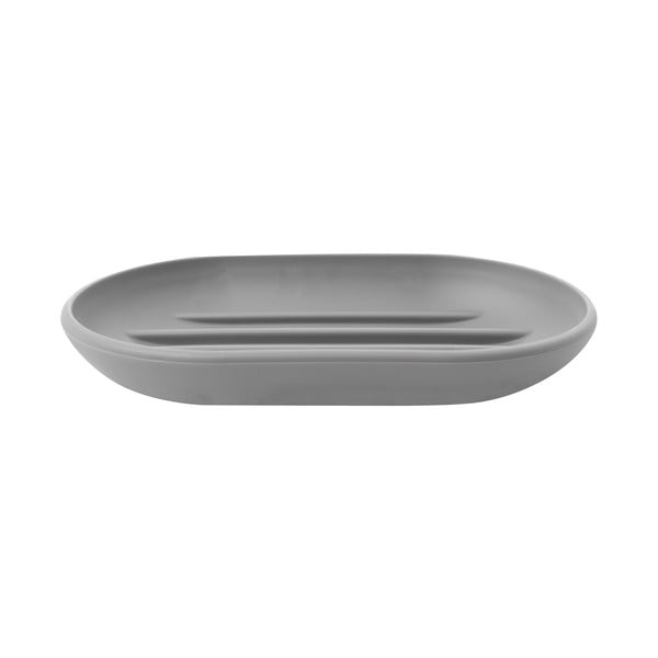 Pelēks plastmasas ziepju dozators Touch – Umbra-image-3