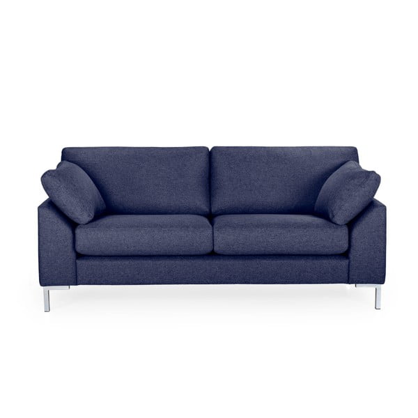 Tumši zils dīvāns Scandic Garda, 186 cm