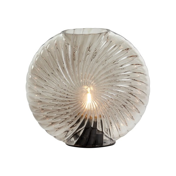 Gaiši pelēka galda lampa (augstums 20 cm) Milado – Light & Living-image-1