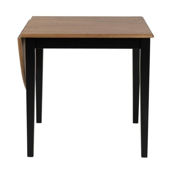 Actona Brisbane ovāls saliekamais galds ar melnām kājām-image-2