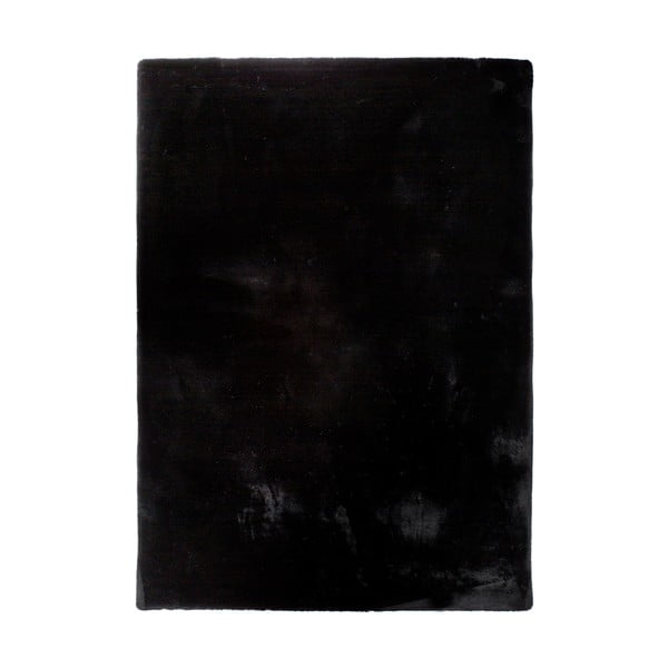 Melns paklājs Universal Fox Liso, 160 x 230 cm