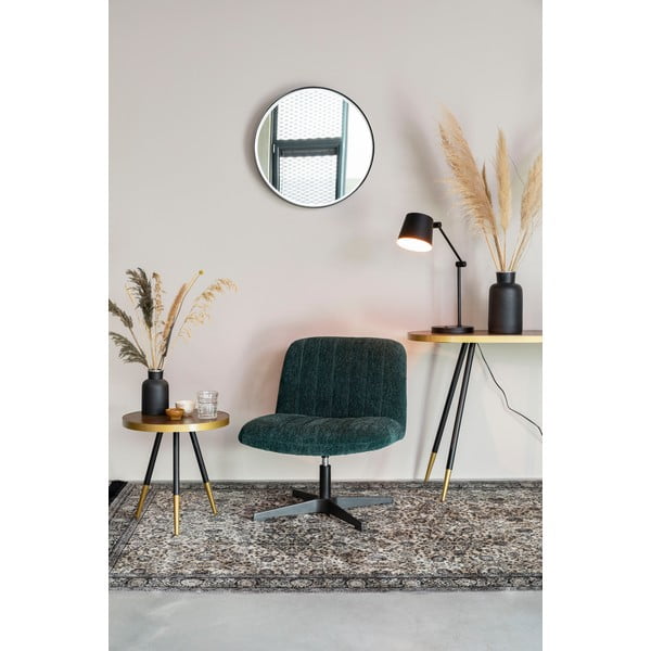 Melna galda lampa ar metāla abažūru (augstums 60 cm) Hajo – White Label-image-3