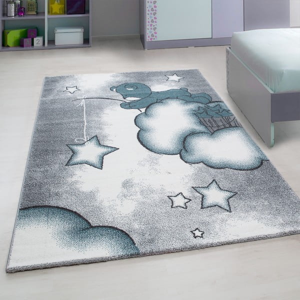 Zils/pelēks bērnu paklājs 140x200 cm Kids – Ayyildiz Carpets-image-1