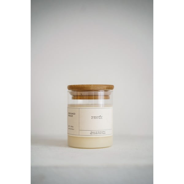 Aromātiskā sojas vaska svece degšanas laiks 40 h Gingerbread – Perfumed Prague-image-2