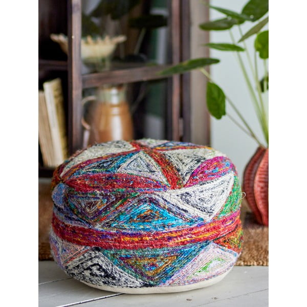 Sarkans pufs Torano – Bloomingville-image-1