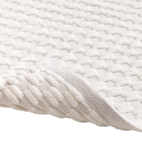 Krēmkrāsas vannas istabas paklājiņš 50x80 cm Lois – douceur d'intérieur-image-3