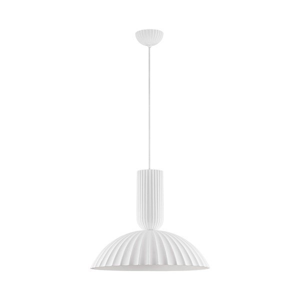 Balta akmens piekaramā lampa ø 50 cm Ammos – Nova Luce
