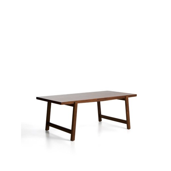 Dārza ēdamgalds ar akācijas koka galda virsmu 100x200 cm Itani – Kave Home