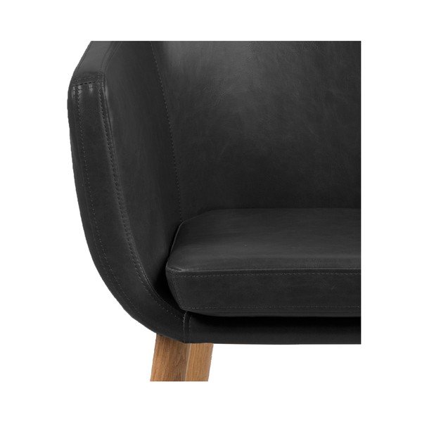 Melns krēsls Actona Nora-image-1