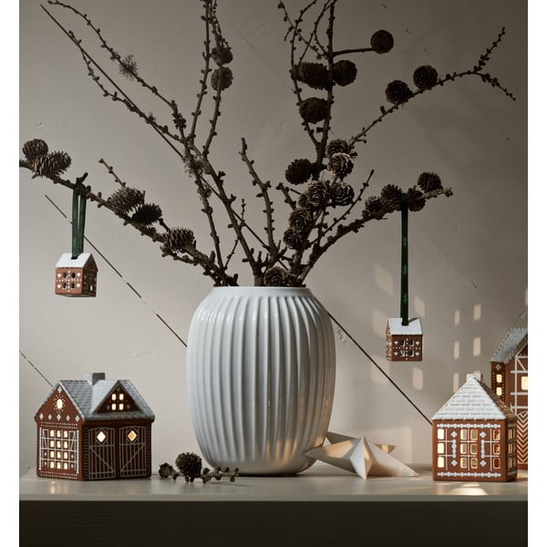 Keramikas Ziemassvētku eglītes rotājumi (2 gab.) 5 cm Gingerbread – Kähler Design-image-1