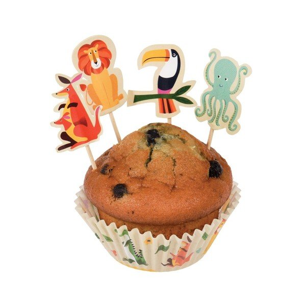Rex London Colourful Creatures cupcake dekorēšanas komplekts-image-3