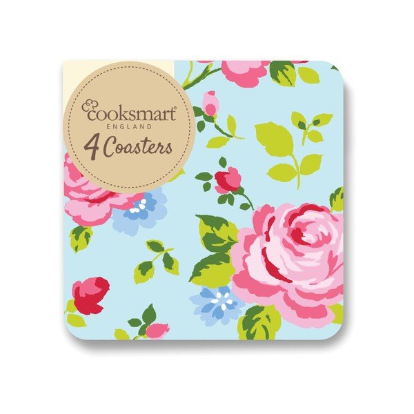 4 Cooksmart England Florals paliktņu komplekts-image-1