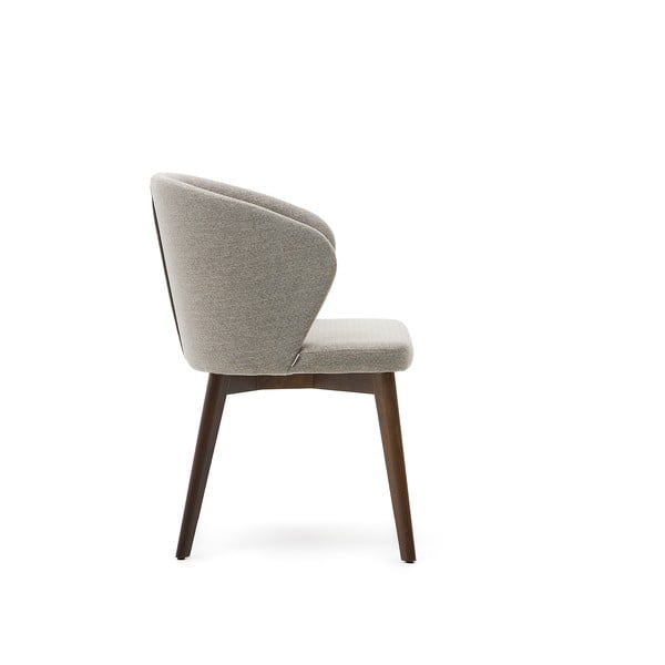 Bēšs polsterēts ēdamistabas krēsls Darice – Kave Home-image-2