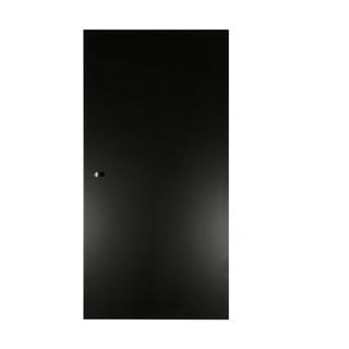 Melnas durvis moduļu plauktu sistēmai 32x66 cm Mistral Kubus - Hammel Furniture