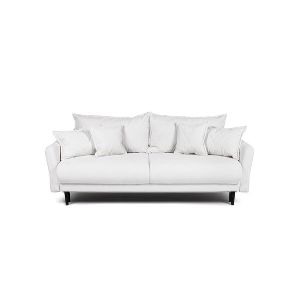 Balts izvelkams dīvāns 215 cm Bjork – Bonami Selection